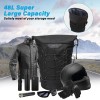 MOSISO Motorcycle Sissy Bar Backrest Bag Gear Tail Bag with