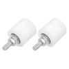 sourcing map 2Pcs Slide Gate Guide Roller, 1.7" Nylon Rollers