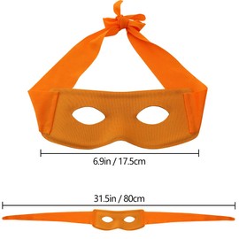 AEVBSOY 3 Pieces Eye mask black bandit thief costume mask highwayman robber fancy dress costume masquerade PVC mask composite color mask