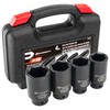 Powerbuilt 4 Piece Axle Nut Socket Set, 30mm 32mm 34mm