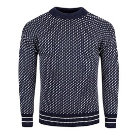 Nauticalia Nordic Crew Neck Sweater, Large, Wool Blend