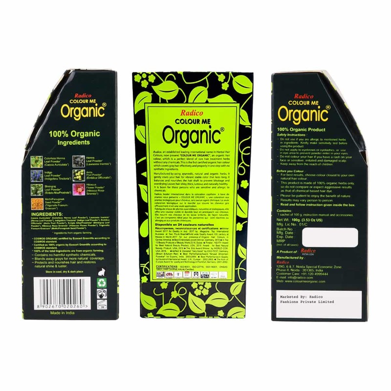 Radico Organic Hair Colour - Golden Blonde, 100g