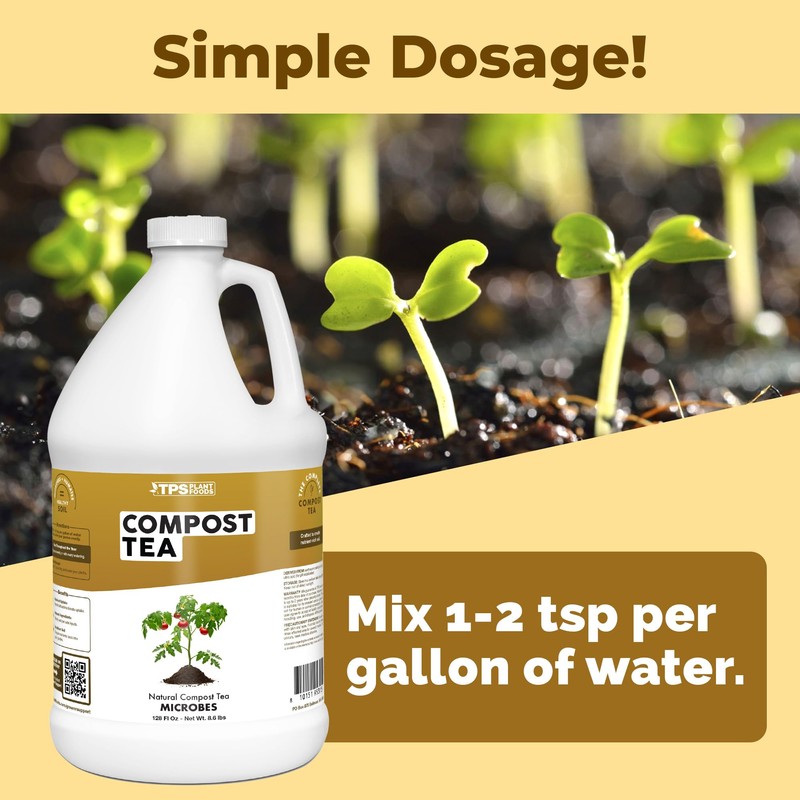 Compost Tea, Boosts Microbial Activity in Gardens for All Plants,
