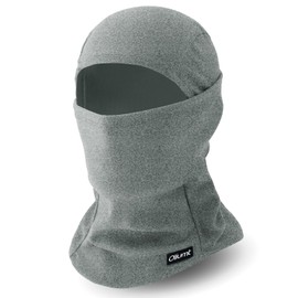 Oliumt Balaclava Ski Mask, Warm, Breathable & Lightweight, Full Coverage Fleece Winter Face Mask for Men & Women (Grey)