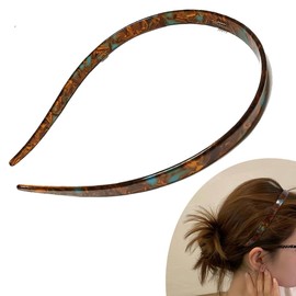 Rodory Michee Women's Headband, No Pain, No Hitting Glasses, Elegant, Lightweight, Handsome Glasses, Hair Band, Painless, Adult Casual, Stylish, Korean Style, Brown