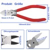 KEWAYO Side Cutters, Small, Wire Flush Cutter, 6 Inch Electronic