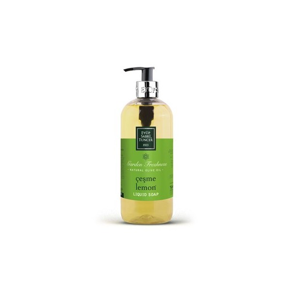 100% Natural Olive Oil Liquid Soap - Cesme Lemon 500ml
