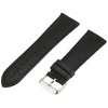 Hadley-Roma Men's MSM898RA-260 26mm Black Alligator Grain Leather WatchStrap