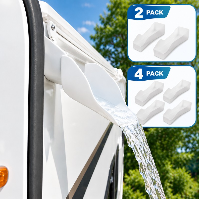 RV Gutter Spout Extenders for Roof Runoff – Direct Water