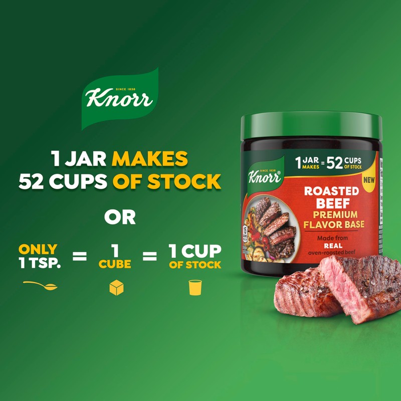 Knorr Premium Flavor Base Roasted Beef Versatile & Easy to