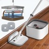 Mop and Bucket Set, Easy-to-use Spin Mop with Separate Dirty