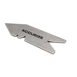Accusize Industrial Tools 60 Deg. Center Gauge, A852-6002