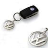 Volkswagen Volkswagen Metal Key Chain Keyring Fob Silver