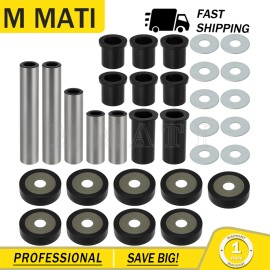 M MATI Rear A-Arm Bushing Spacer Rebuild Kit for Suzuki King Quad 700 LTA700X 2005-2007