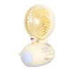 Desktop Cooling Fan with Mist Function USB Rechargeable Fan Portable