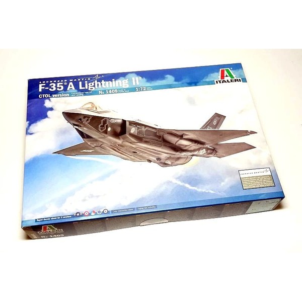 Italeri 1409 Aircraft Model 1/72 F-35A Lightning II Airplane T1409