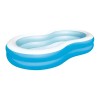 Alberca Para Niños Inflable Infantil Dos Aros 262cm Bestway Color