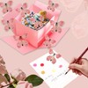 Pink Butterfly Explosion Gift Box 8 Pcs Flying Flying Butterfly