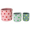 Maharanis Fairtrade Felt Storage Organiser Planters Set of 3
