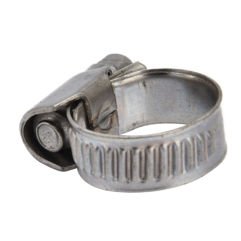 30Pcs Hose Clamps German Style Adjustable 304 Stainless Steel Fuel