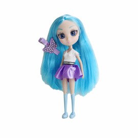 Shibajuku Girls Shiba-Cuties Namika Version 2 Mini Fashion Doll, Multicolor, 6"