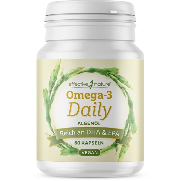 effective nature - High Dose Omega-3 from Microalgae Oil -