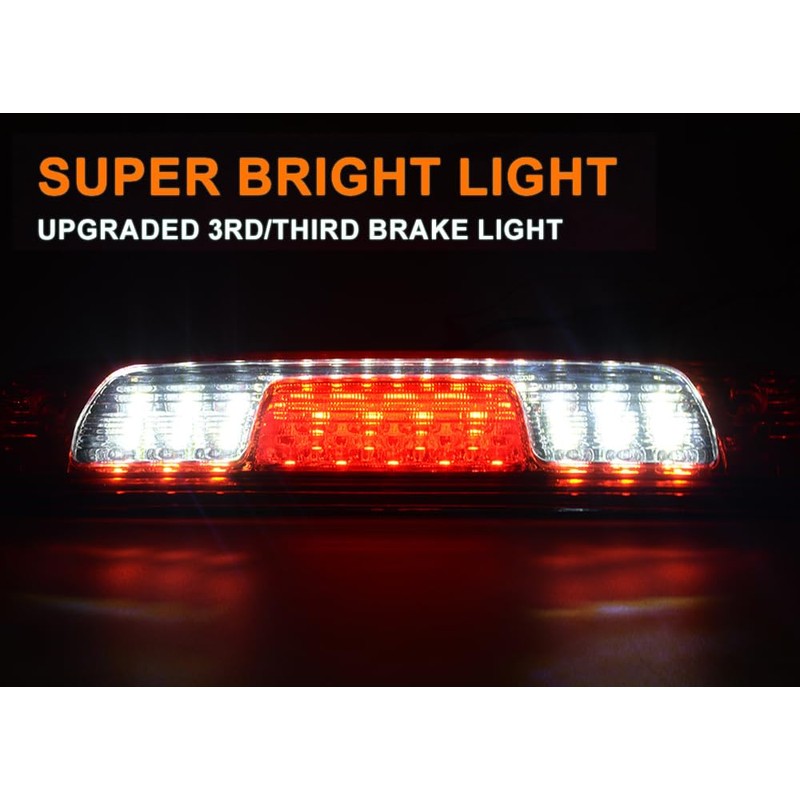 G-PLUS LED Third Brake Light, Compatible with Chevy Silverado/GMC Sierra