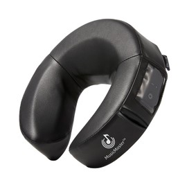 Master Music Crescent Round High Fidelity Sound Face Cradle Cushion- Bluetooth Massage Pillow-Music Headrest Cushion Pad Musical Neck Support for Massage Tables (Music Face Cushion Black)