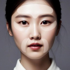 미간 눈밑 주름 이우 패치 5P 팔자 눈가 리 이마 (50637515) Eyebrow and Under-Eye Wrinkle Patch 5P for Smile Lines and Forehead (50637515)
