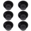 6Pcs Furniture Risers Round Plastic Furniture Lift Riser for Bed