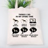FUSTMW Beagle Gifts for Women Beagle Tote Bag Gifts for