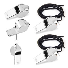 Pack of 5 Whistles Sports Lessons Whistle Referee Whistle for Trainers