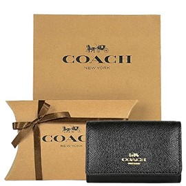 Coach F76741 IMBLK Gift Set, Women's, Accessories, Key Case, Black, IMBLK (Black)
