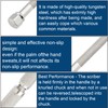 Lekgavd Pocket Scriber Tool, Carbide Steel Metal Engraving Pen with