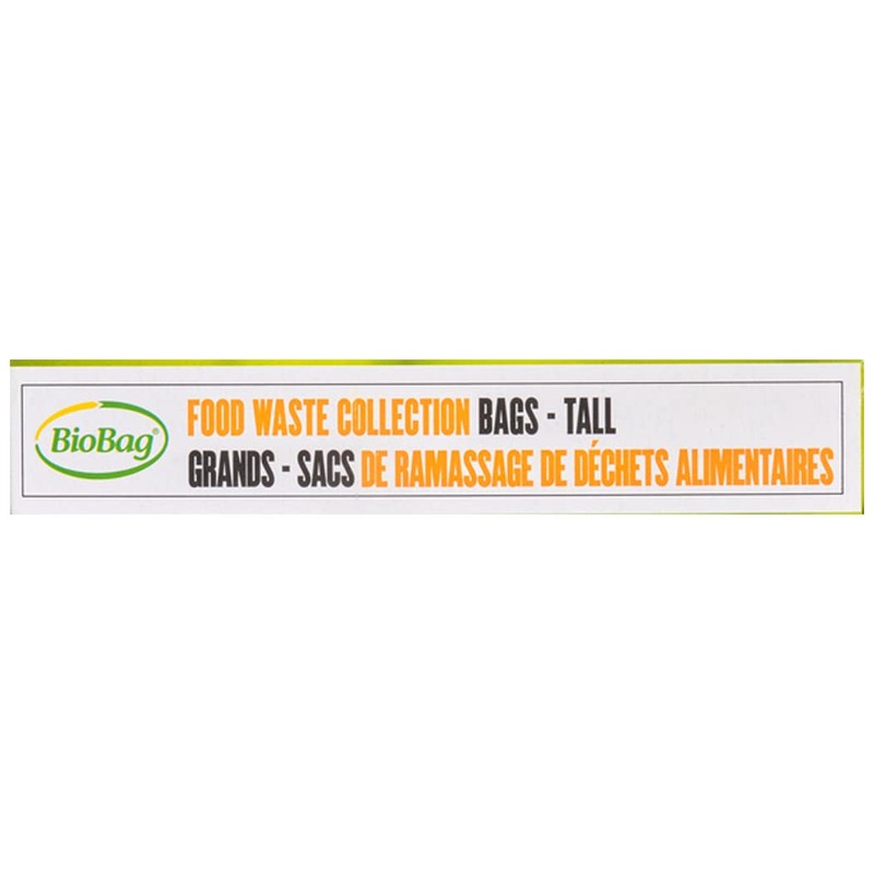 BioBag Small Compostable and Biodegradable Kitchen Bags for Food Scraps,