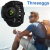 Threeeggs Threeeggs Compatible for Garmin Instinct Bands, Soft Silicone Band