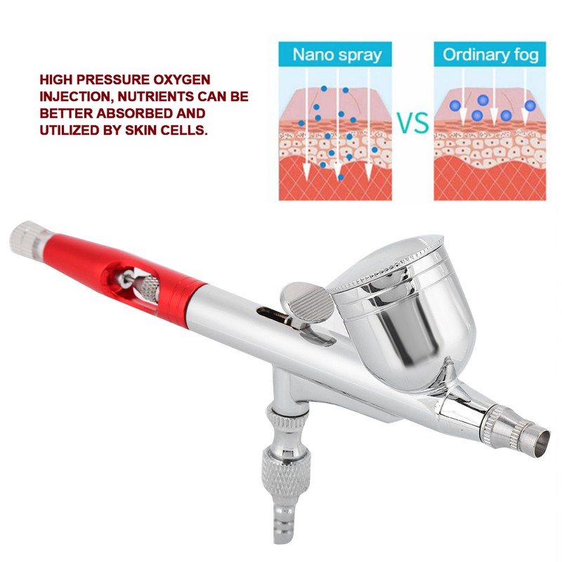 Portable Atomization Oxygen Injection Moisturizing Airbrush Painting Spray Gun
