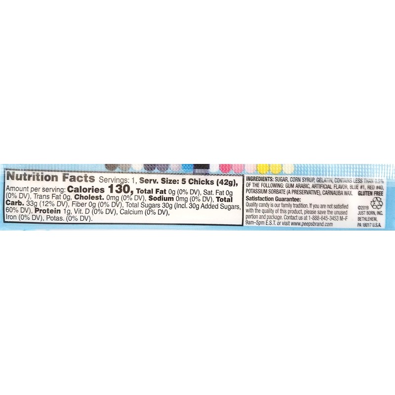 Peeps (1 Pack) Pink Chicks Marshmallow Easter Cotton Candy 1.5