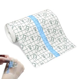 Glowlin Vendaje para Tatuajes, Cinta Transparente Impermeable, Película Protectora de la Piel, Cinta para El Cuidado Posterior del Tatuaje 15 cm * 10 m