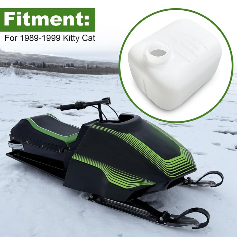 Jetuplusllc Semi-Clear Gas Tank Fit For Arctic Cat Kitty Cat