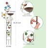 YADOOLIFE 57” Bird Bath with Garden Trellis for Climbing Plants