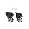 itdegno 2 x Universal Luggage Suitcase Replacement Wheel Wheel Swivel