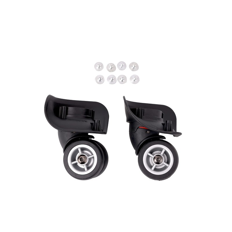 itdegno 2 x Universal Luggage Suitcase Replacement Wheel Wheel Swivel