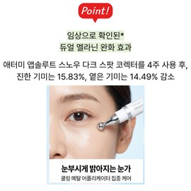 Melanin intensive care solution whitening functional snow dark spot corrector / 멜라닌 집중 케어 솔루션 미백기능성 스노우 다크스팟 코렉터