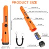 Flintronic Metal Detector Pinpointer, 360° Portable Metal Detector Finder Pinpointer,