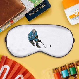 'Ice Hockey Player' Sleep/Travel Eye Mask (EY00010430)