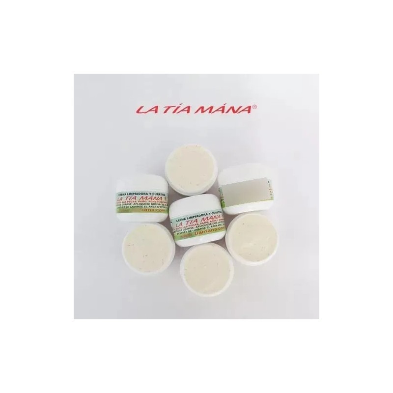 Crema Tía Mána Hidratante 1 Pieza Con Sello Tia Mana