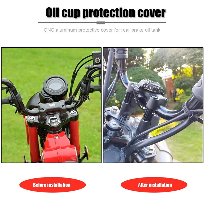 For Honda CT125 Hunter Cab Motorcycle CNC Handlebar Riser Handle