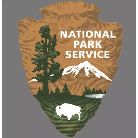 Car Magnet - National Park Service Arrow Head - MAGNET - Small 3"