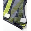 TRUSCO TMV-BY Mesh Safety Vest Navy Blue/Yellow Reflective